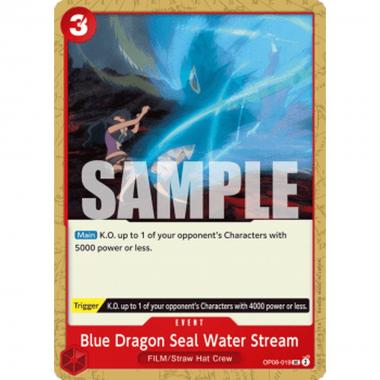 Blue Dragon Seal Water Stream (OP06-019) - Blue Dragon Seal Water Stream (OP06-019) - [OP06] [NM]
