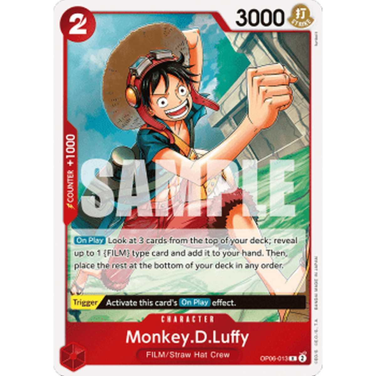 Monkey.D.Luffy (OP06-013) (V.1) - Monkey.D.Luffy (OP06-013) (V.1) - [OP06] [NM]
