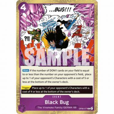 Black Bug (OP06-077) - Black Bug (OP06-077) - [OP06] [NM]