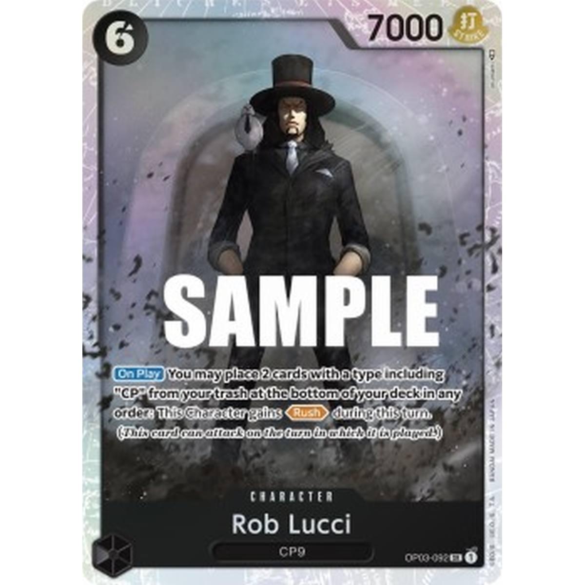 Rob Lucci (OP03-092) (V.1) - Rob Lucci (OP03-092) (V.1) - [OP03] [NM]