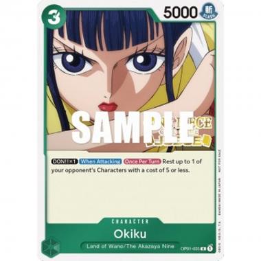 Okiku (OP01-035) - Okiku (OP01-035) - [JDG] [NM]
