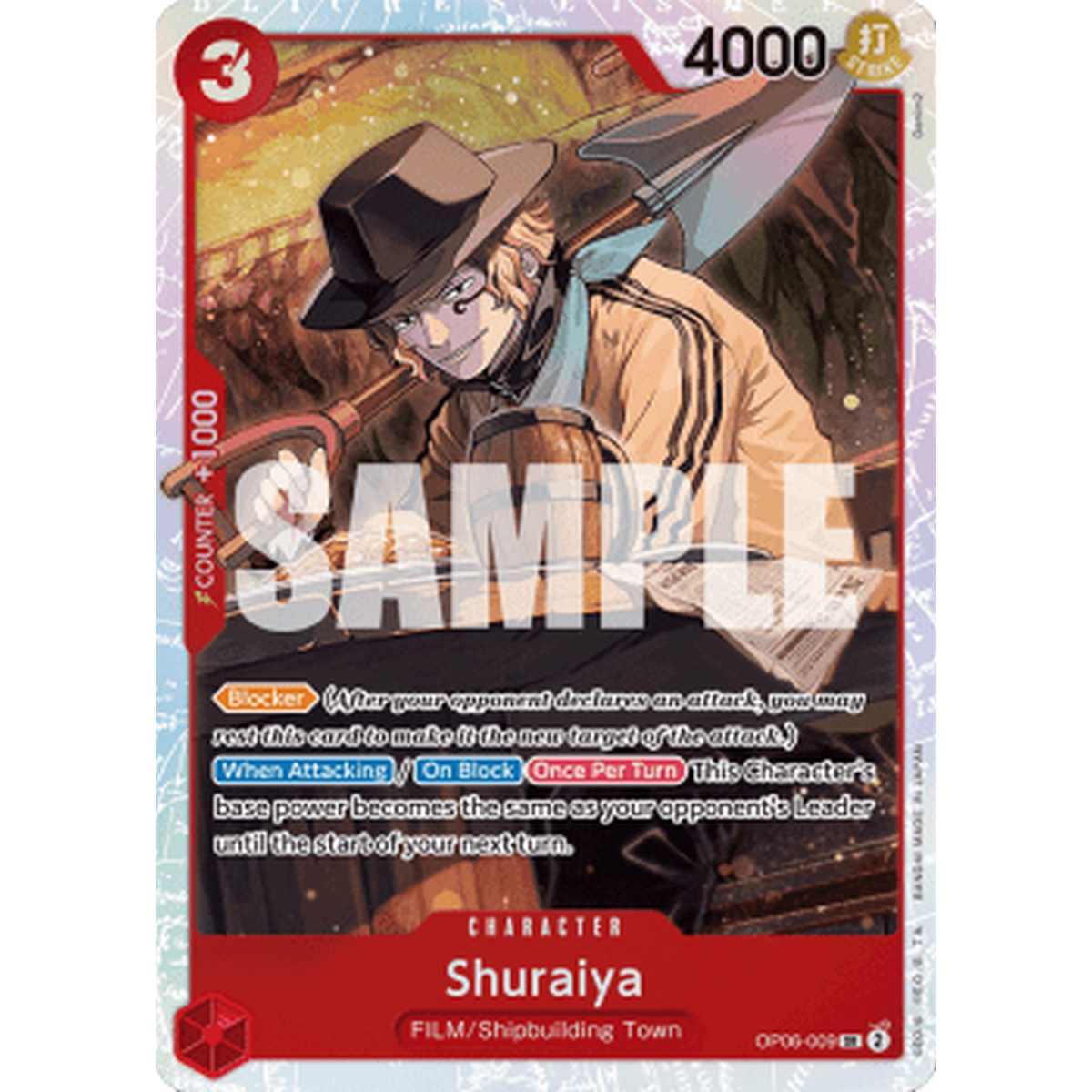 Shuraiya (OP06-009) (V.1) - Shuraiya (OP06-009) (V.1) - [OP06] [NM]