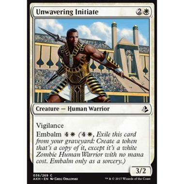 Unwavering Initiate - Iniziato Incrollabile - [AKH] [NM]