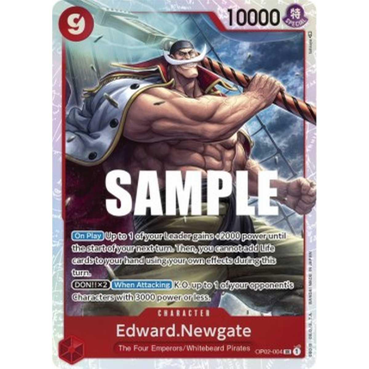 Edward.Newgate (OP02-004) (V.1) - Edward.Newgate (OP02-004) (V.1) - [OP02] [NM]
