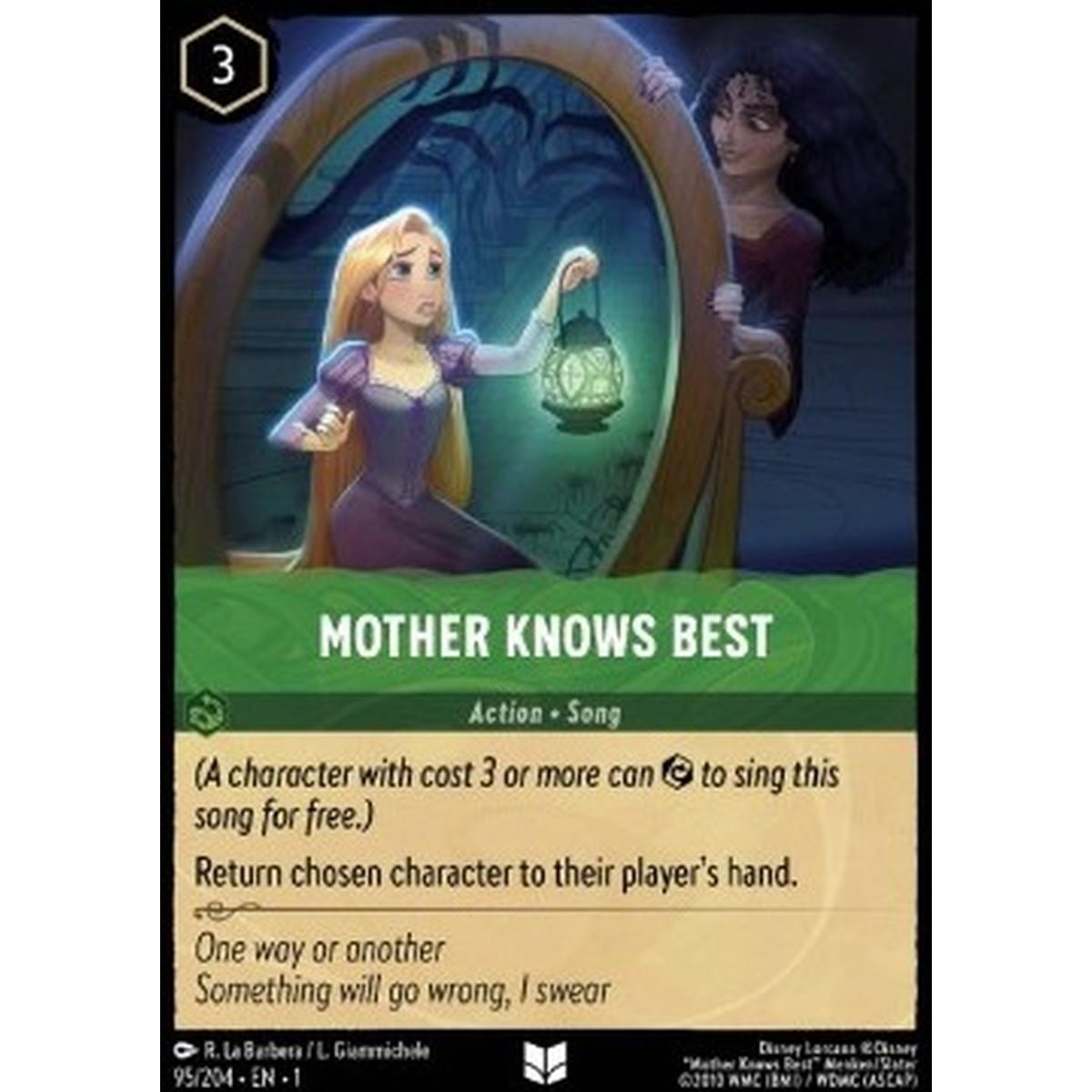 Mother Knows Best - Mother Knows Best - [1TFC] [NM]