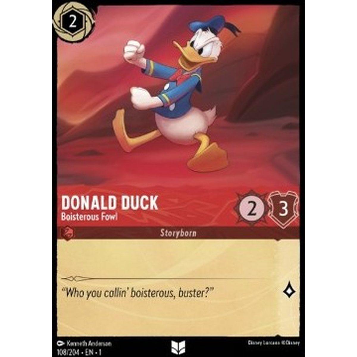 Donald Duck - Boisterous Fowl - Donald Duck - Boisterous Fowl - [1TFC] [NM]