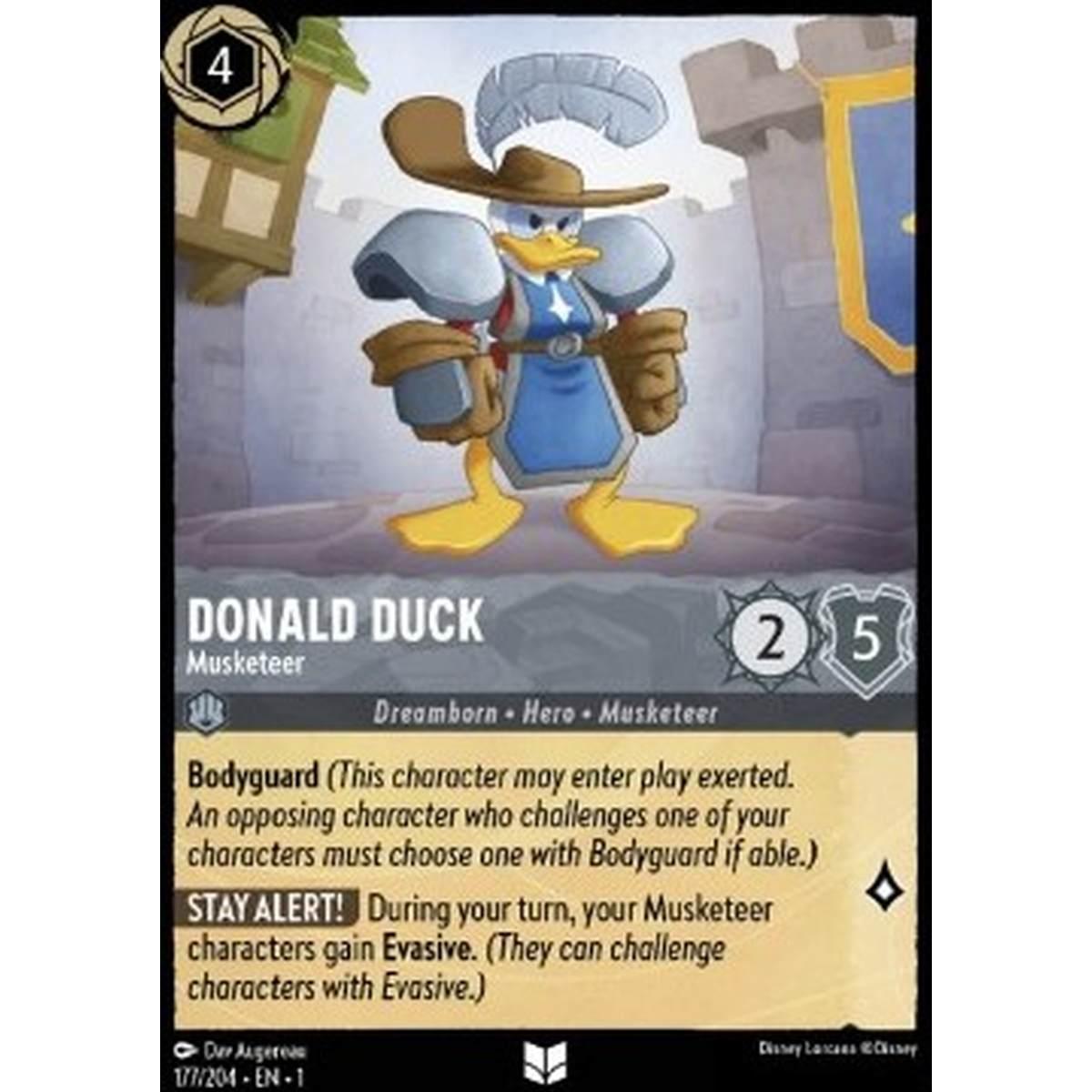 Donald Duck - Musketeer - Donald Duck - Musketeer - [1TFC] [NM]
