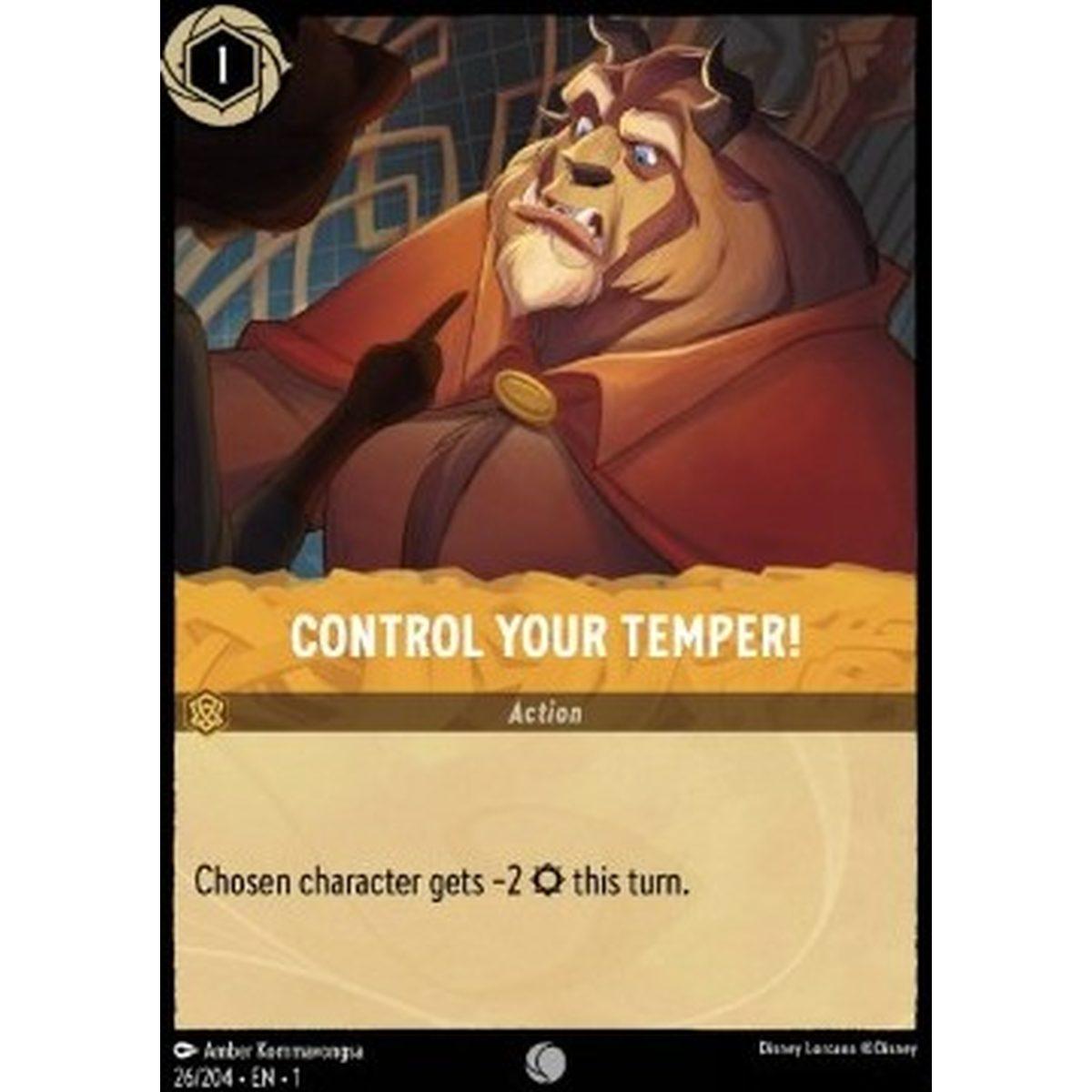 Control Your Temper! - Control Your Temper! - [1TFC] [NM]