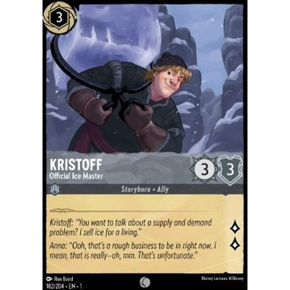 Kristoff - Official Ice Master - Kristoff - Official Ice Master - [1TFC] [NM]