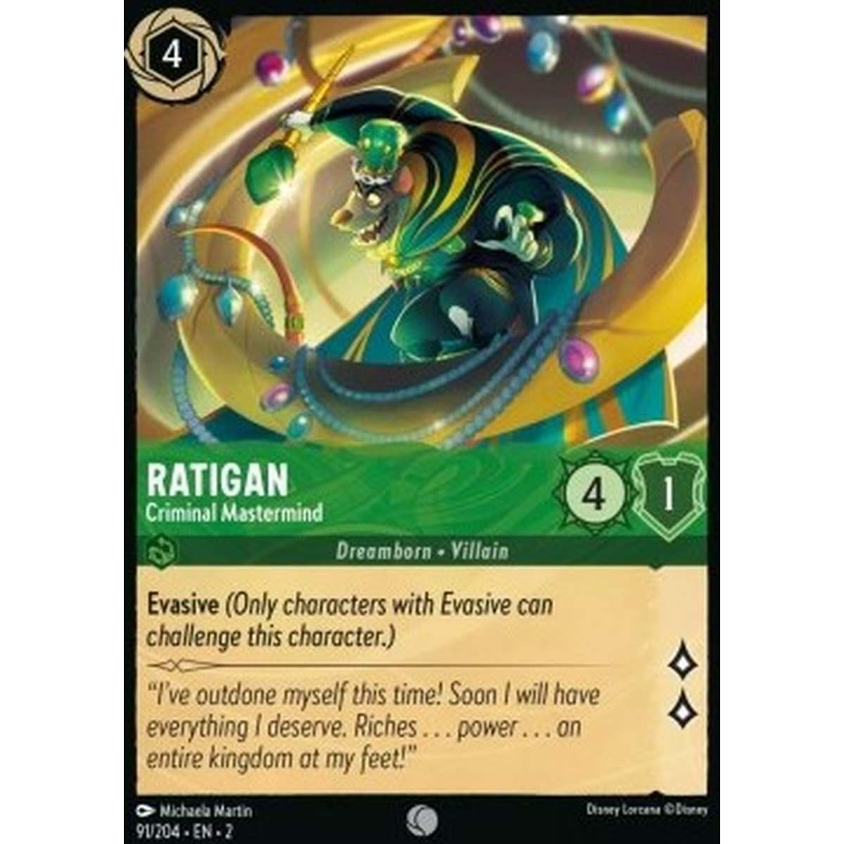 Ratigan - Criminal Mastermind - Ratigan - Criminal Mastermind - [2ROF] [NM]