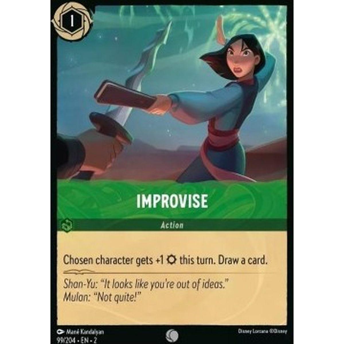 Improvise - Improvise - [2ROF] [NM]