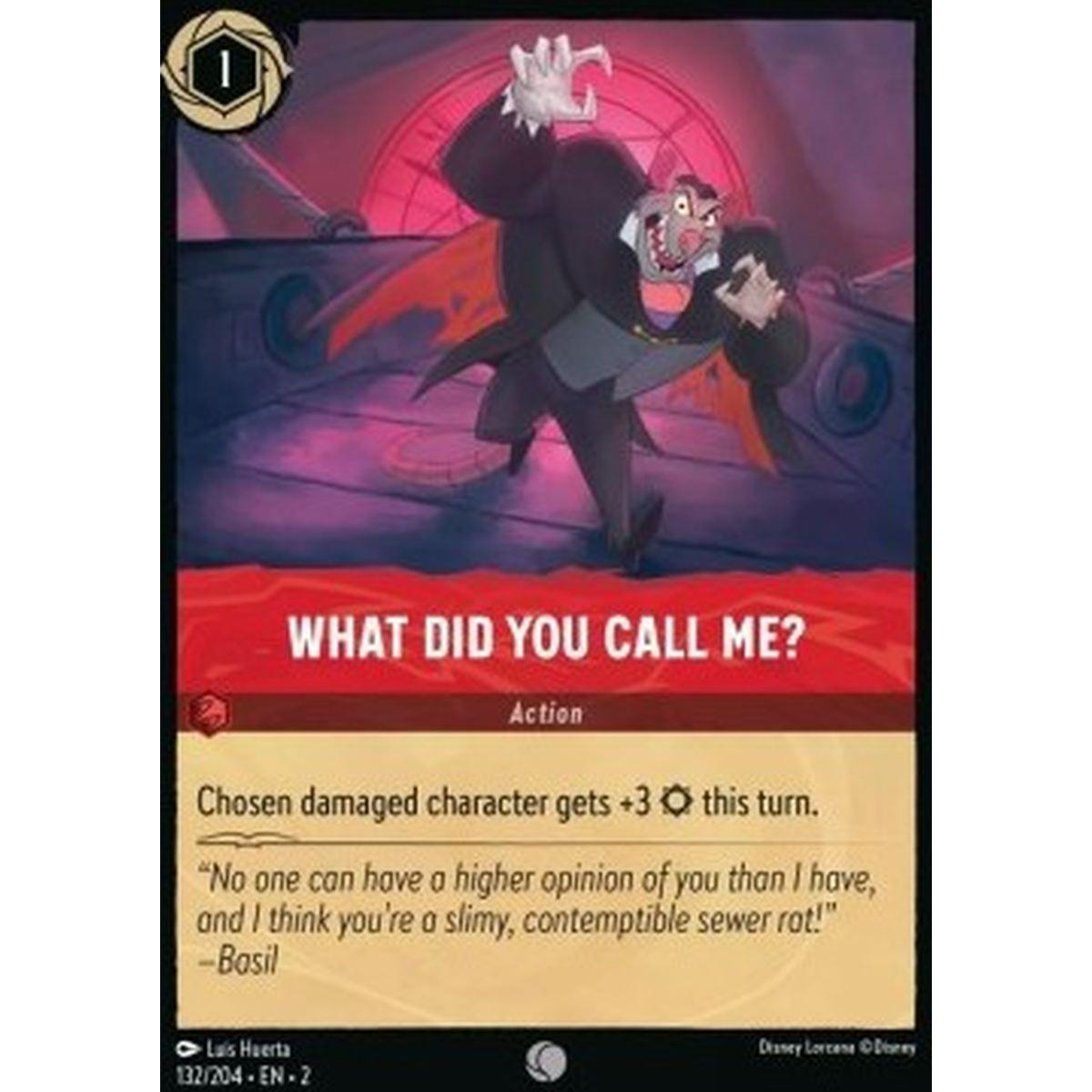 What Did You Call Me? - What Did You Call Me? - [2ROF] [NM]