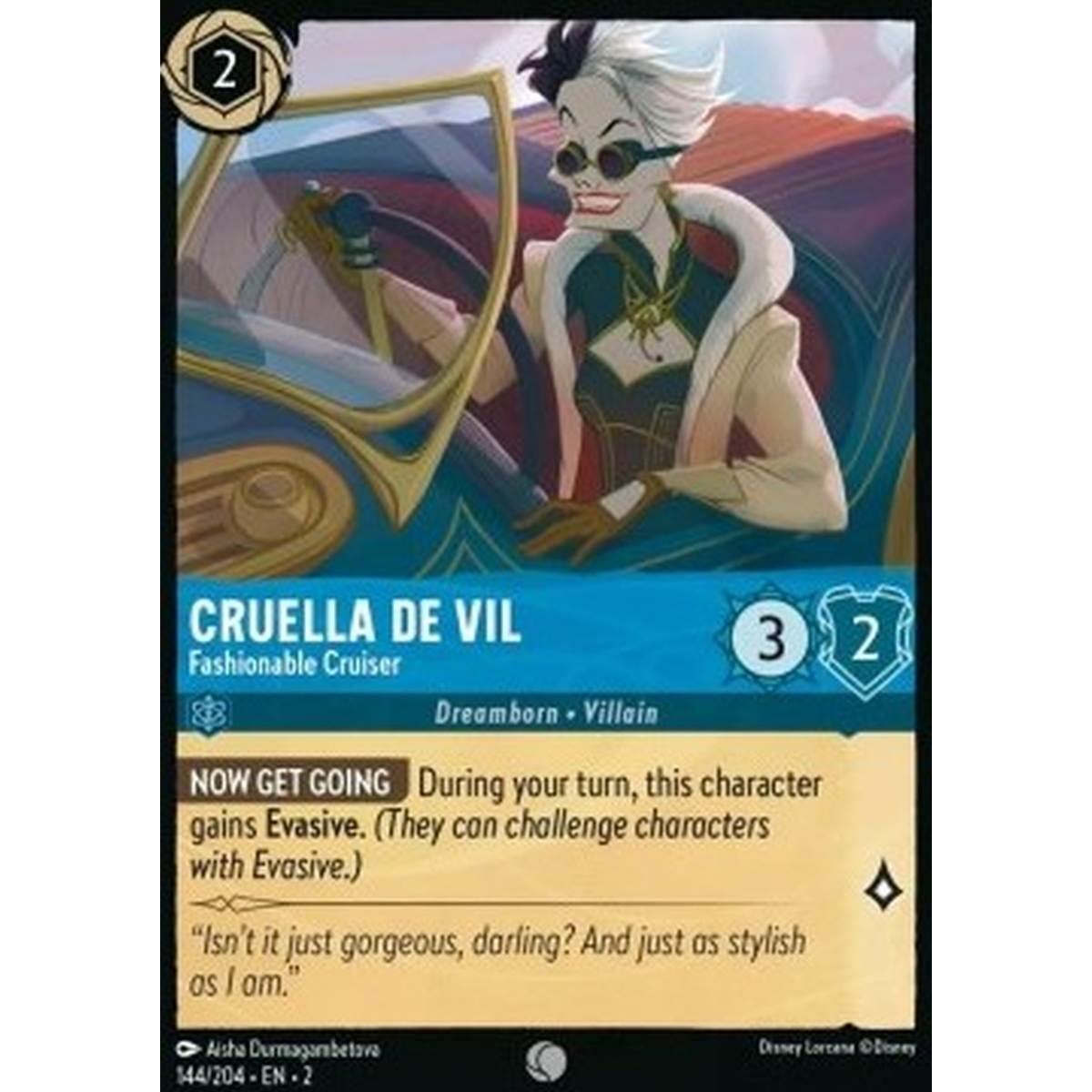 Cruella De Vil - Fashionable Cruiser - Cruella De Vil - Fashionable Cruiser - [2ROF] [NM]