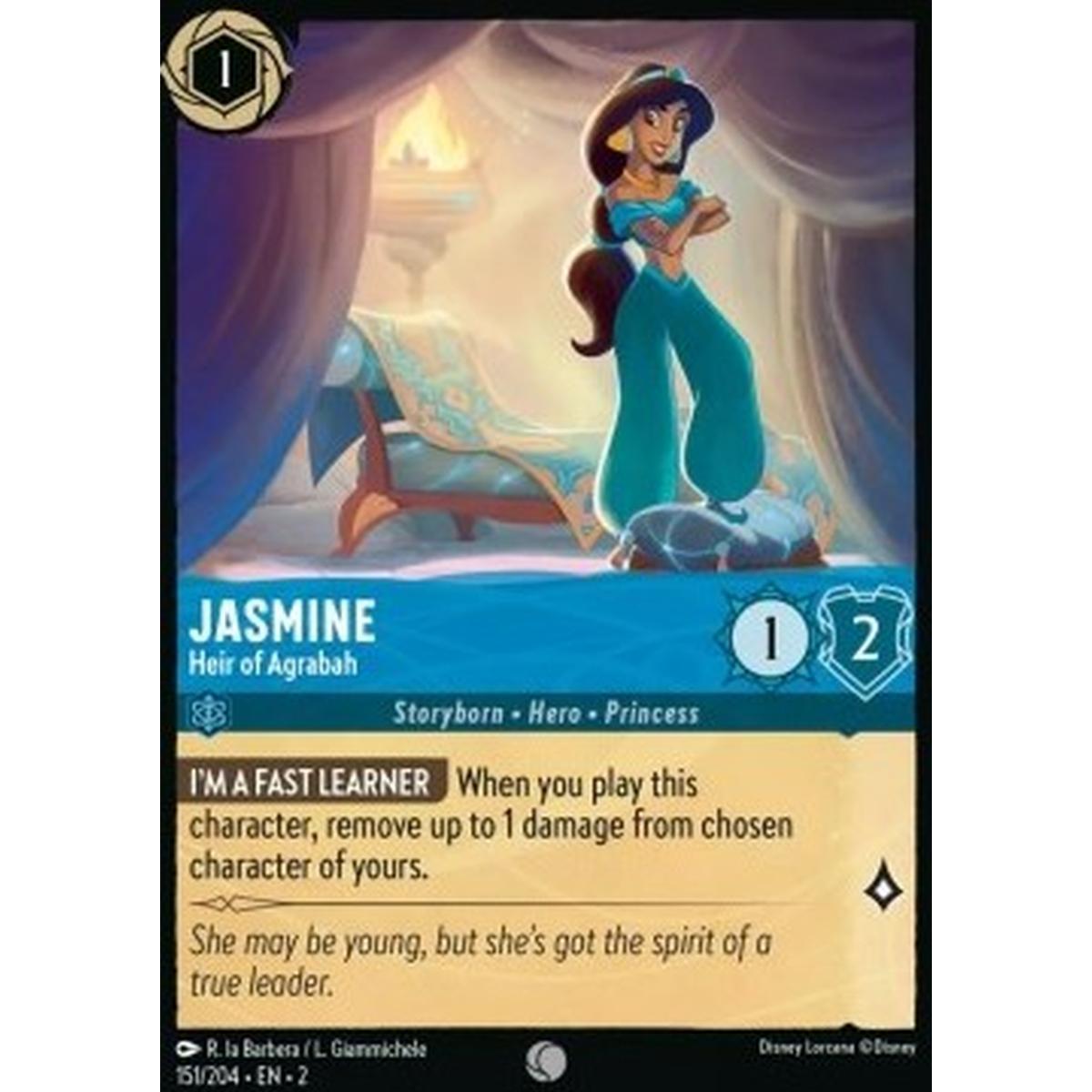 Jasmine - Heir of Agrabah - Jasmine - Heir of Agrabah - [2ROF] [NM]