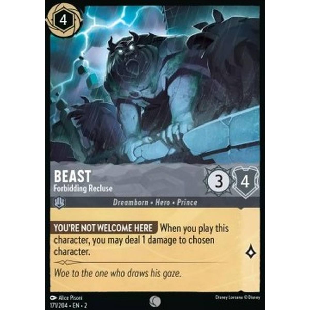 Beast - Forbidding Recluse - Beast - Forbidding Recluse - [2ROF] [NM]