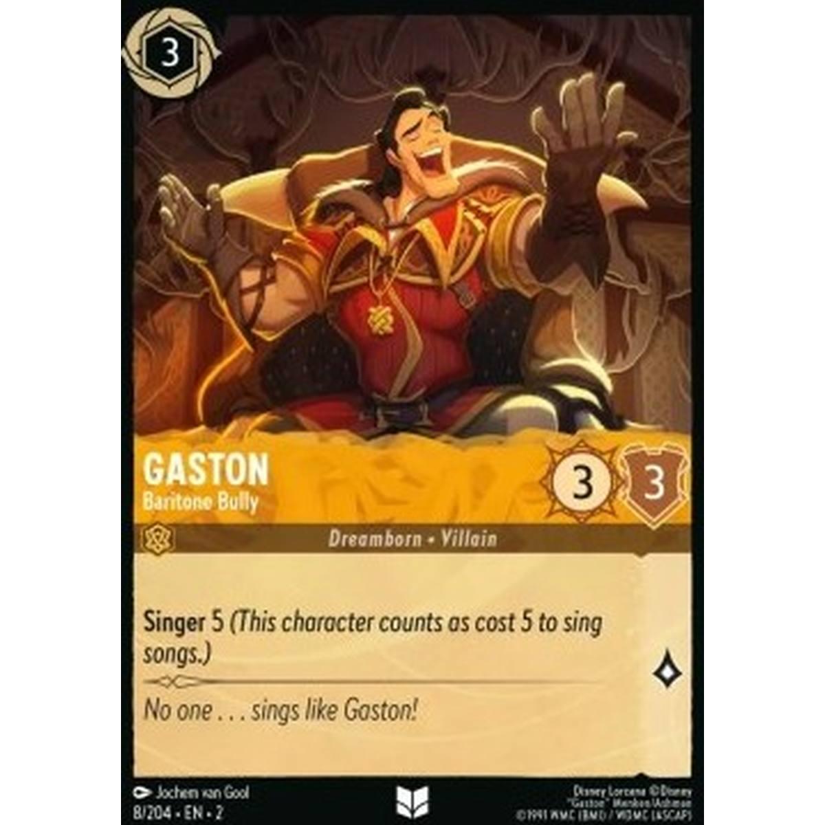 Gaston - Baritone Bully - Gaston - Baritone Bully - [2ROF] [NM]