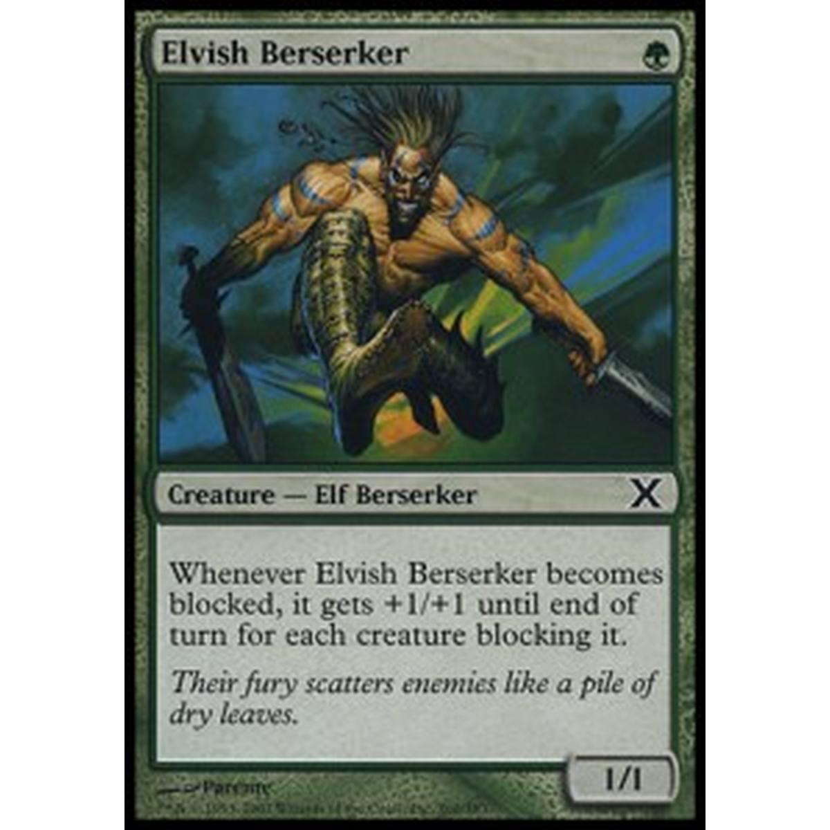 Elvish Berserker - Elfo Berserker - [10E] [NM]