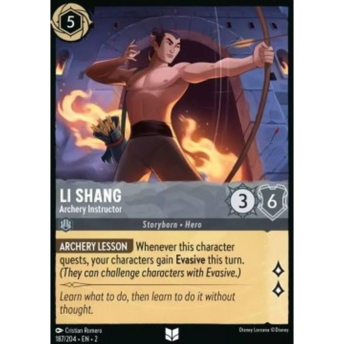 Li Shang - Archery Instructor - Li Shang - Archery Instructor - [2ROF] [NM]
