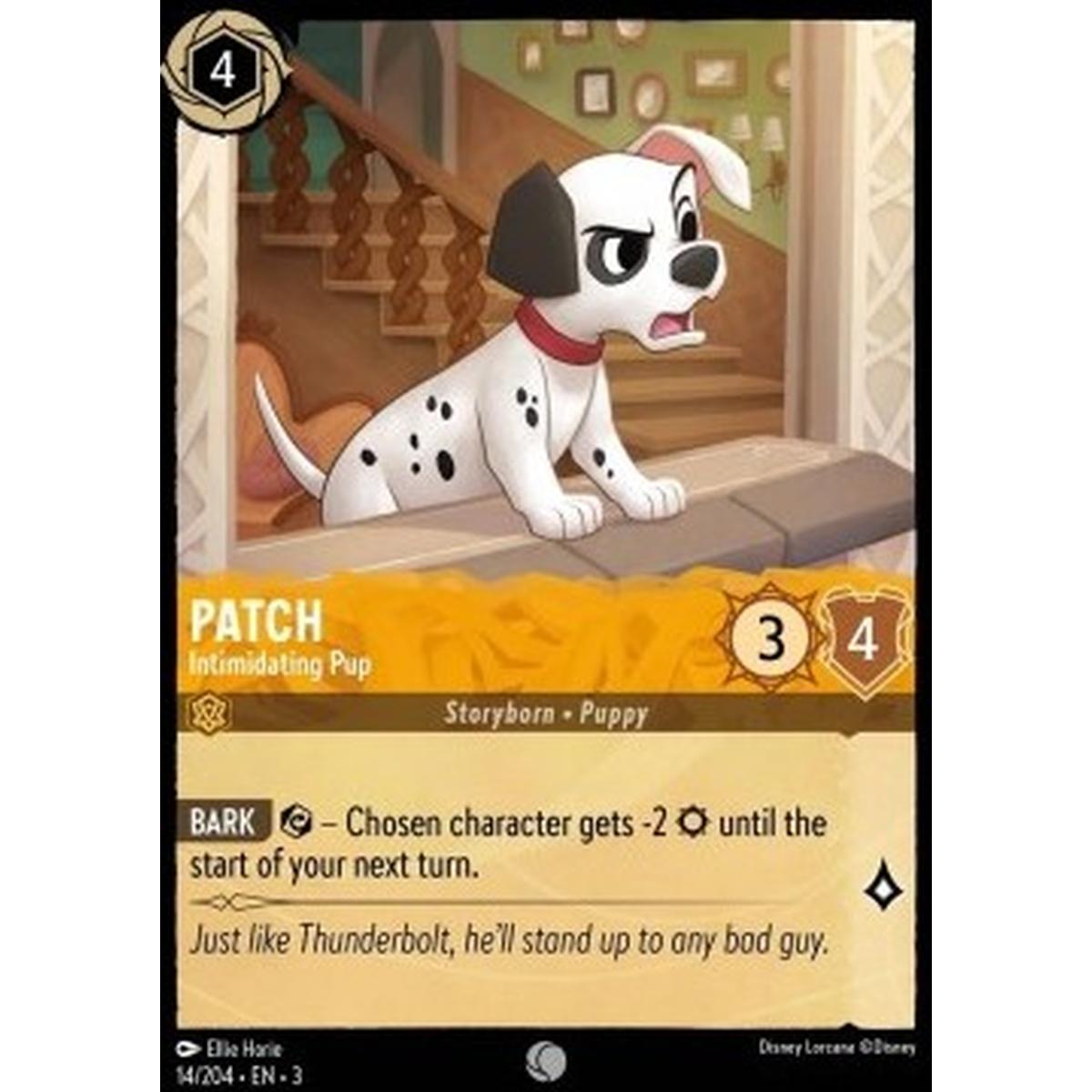 Patch - Intimidating Pup - Patch - Intimidating Pup - [3INK] [NM]