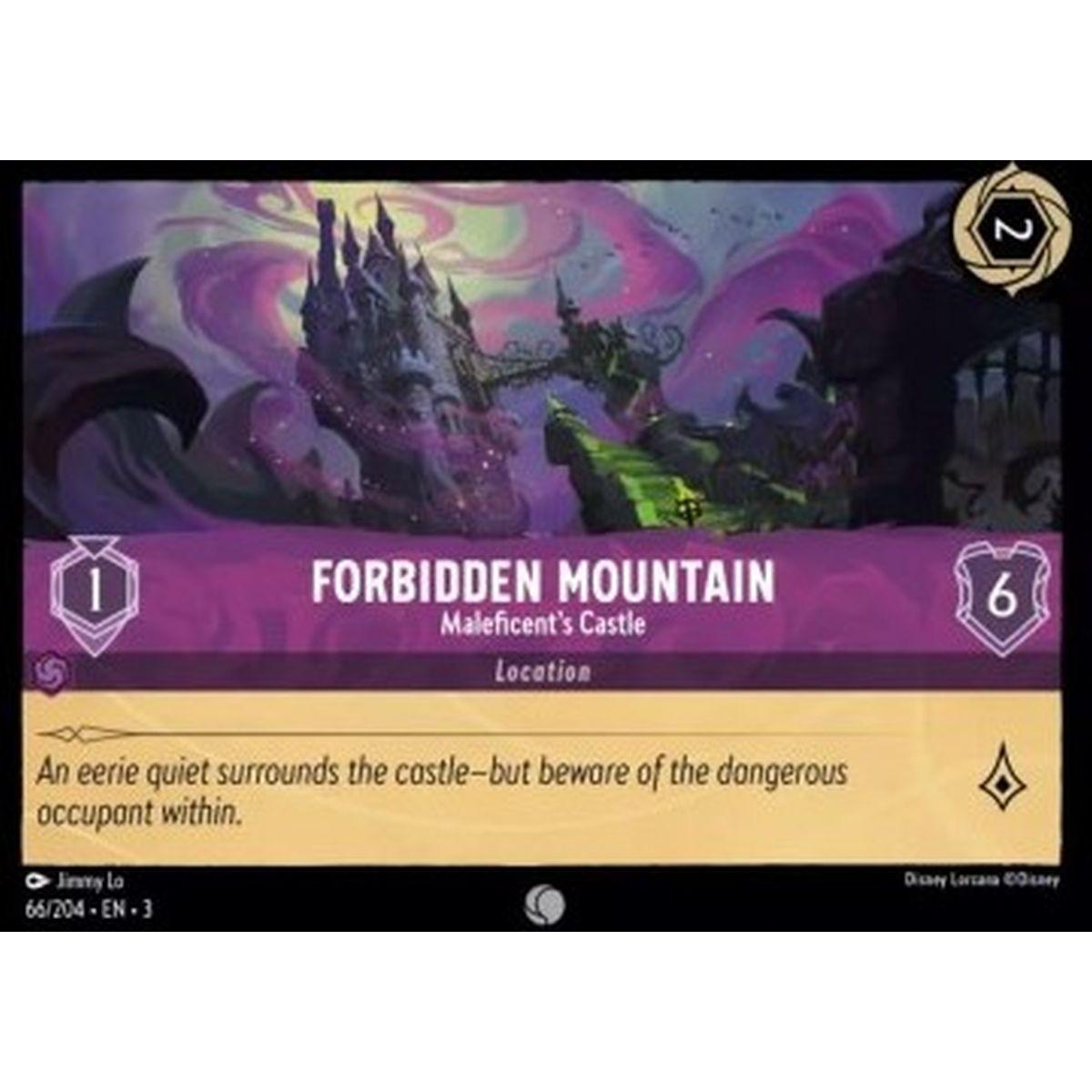 Forbidden Mountain - Maleficent's Castle - Forbidden Mountain - Maleficent's Castle - [3INK] [NM]