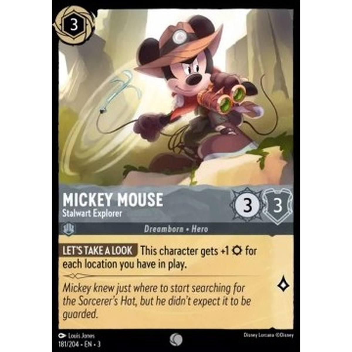 Mickey Mouse - Stalwart Explorer - Mickey Mouse - Stalwart Explorer - [3INK] [NM]