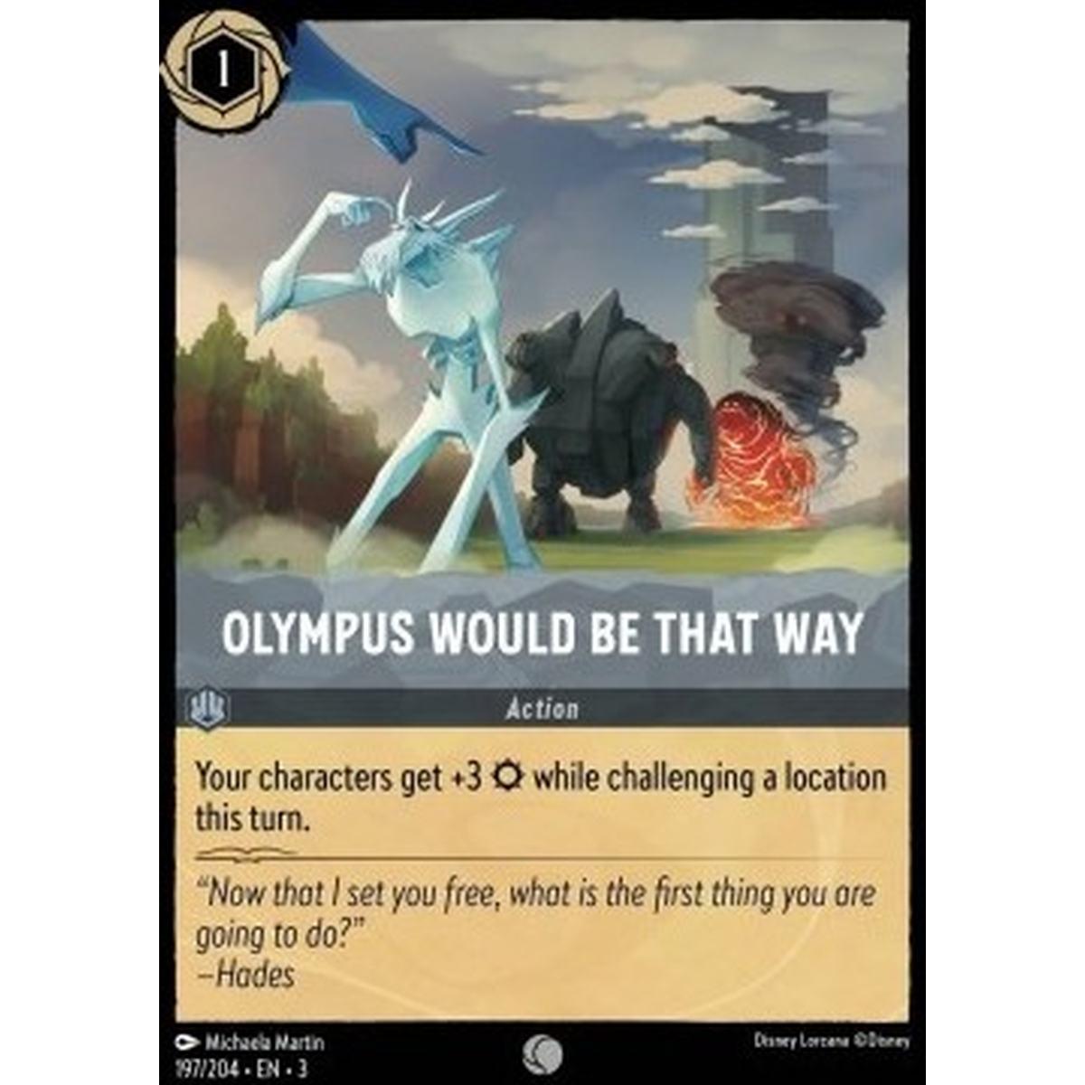 Olympus Would Be That Way - Olympus Would Be That Way - [3INK] [NM]