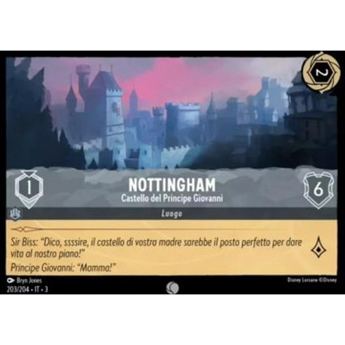 Nottingham - Prince John's Castle - Nottingham - Prince John's Castle - [3INK] [NM]