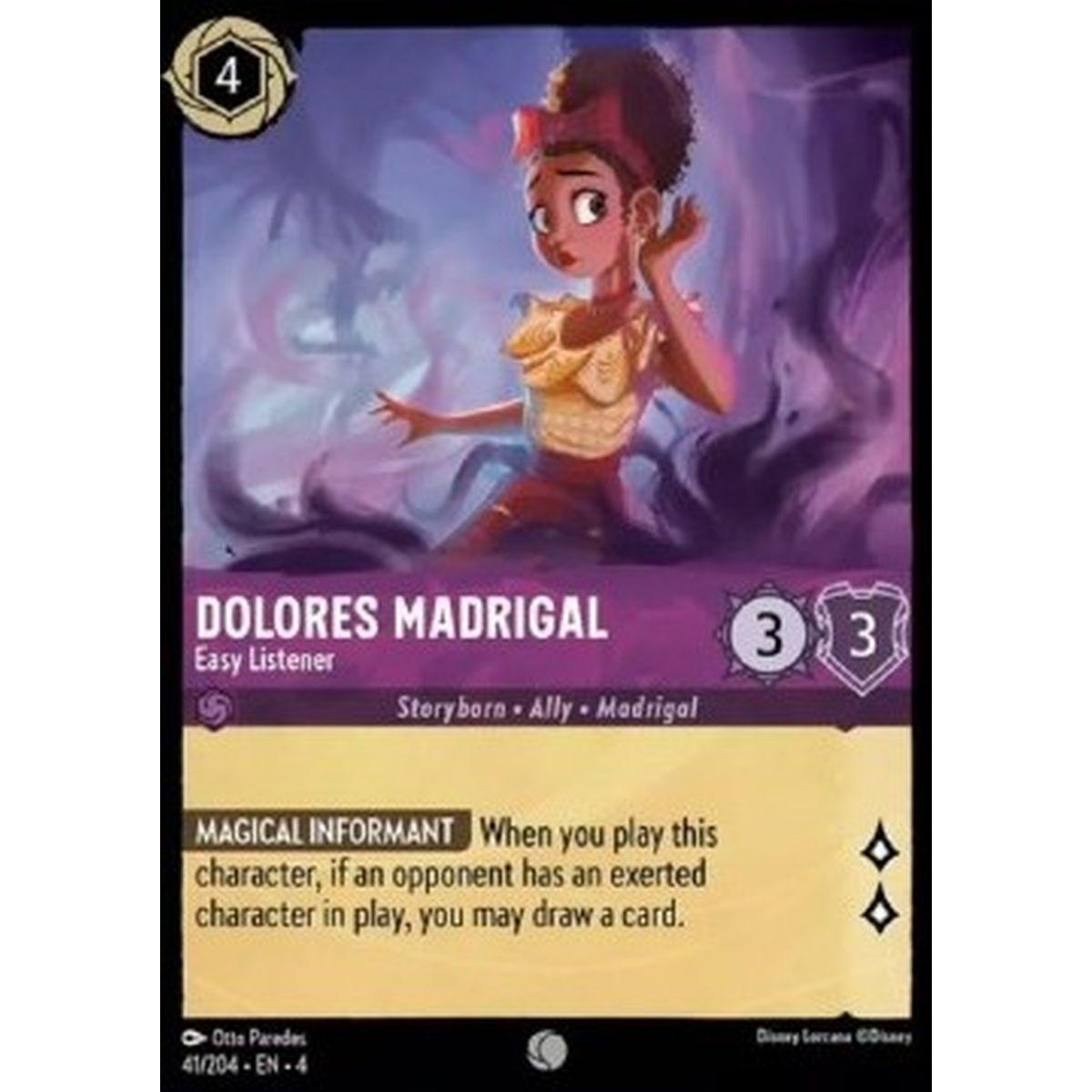 Dolores Madrigal - Easy Listener - Dolores Madrigal - Easy Listener - [4URS] [NM]