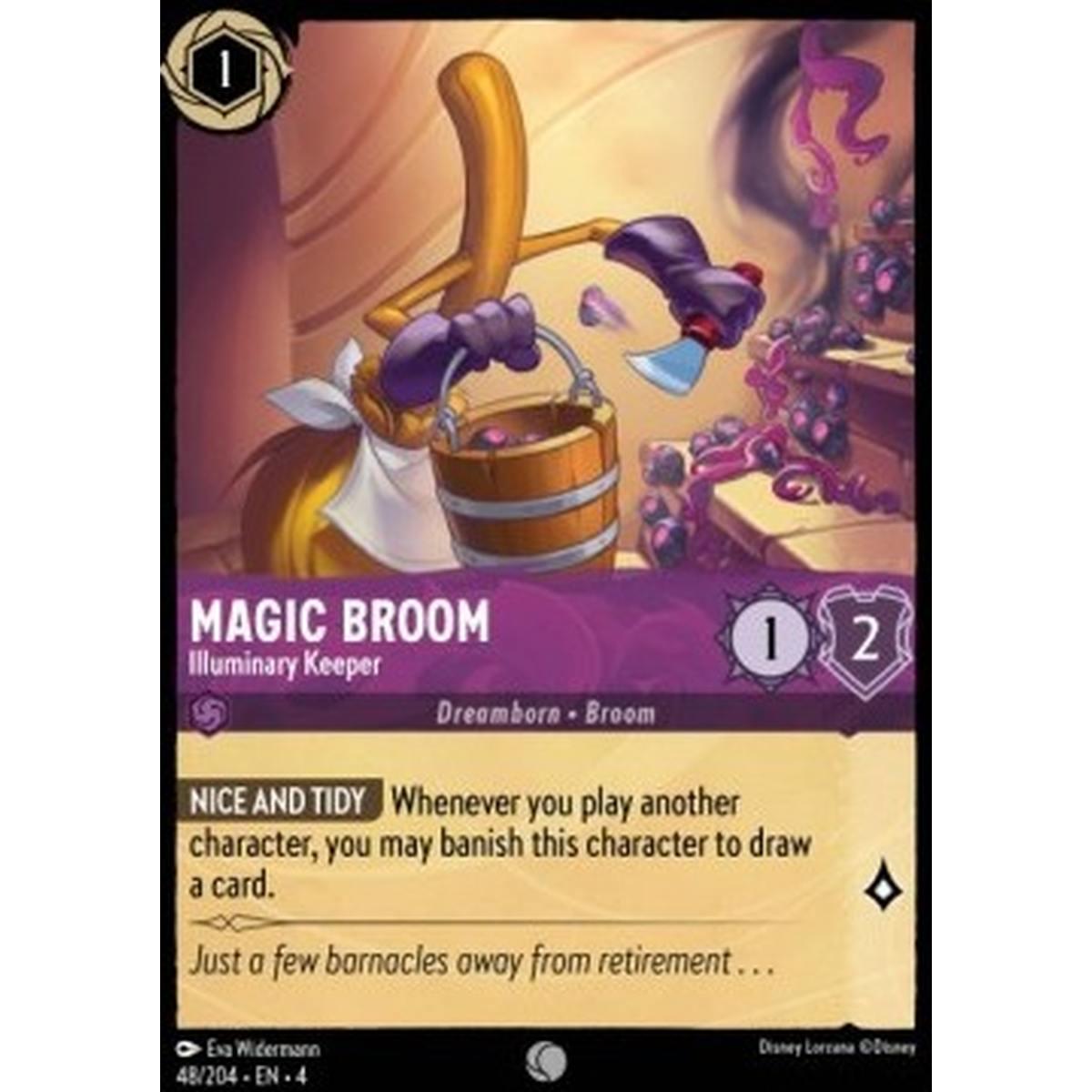 Magic Broom - Illuminary Keeper - Magic Broom - Illuminary Keeper - [4URS] [NM]