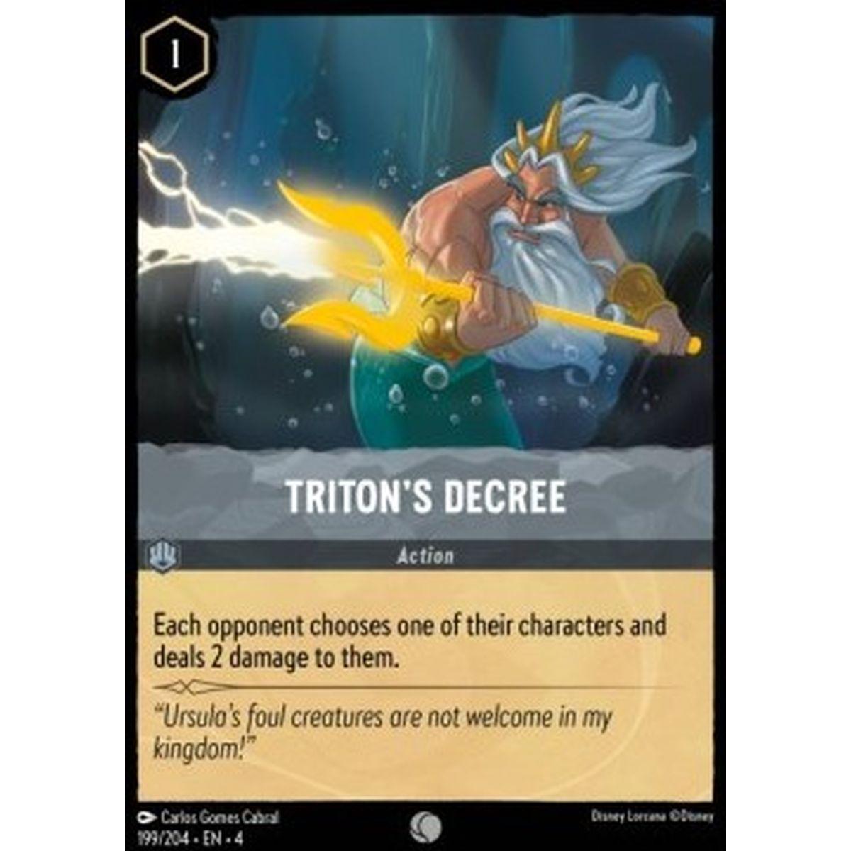 Triton's Decree - Triton's Decree - [4URS] [NM]