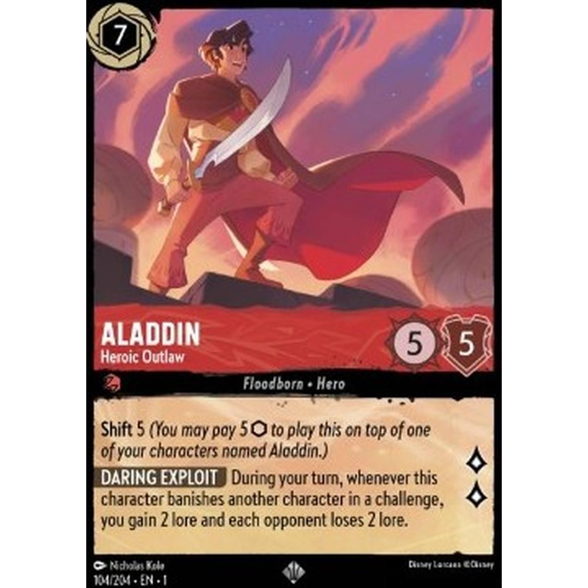 Aladdin - Heroic Outlaw (V.1) - Aladdin - Heroic Outlaw (V.1) - [1TFC] [NM]