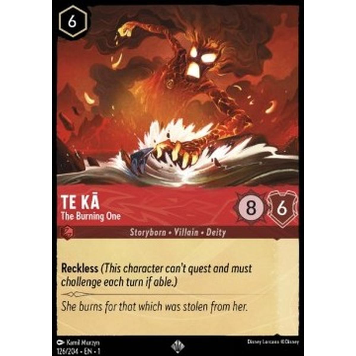 Te K - The Burning One - Te K - The Burning One - [1TFC] [NM]