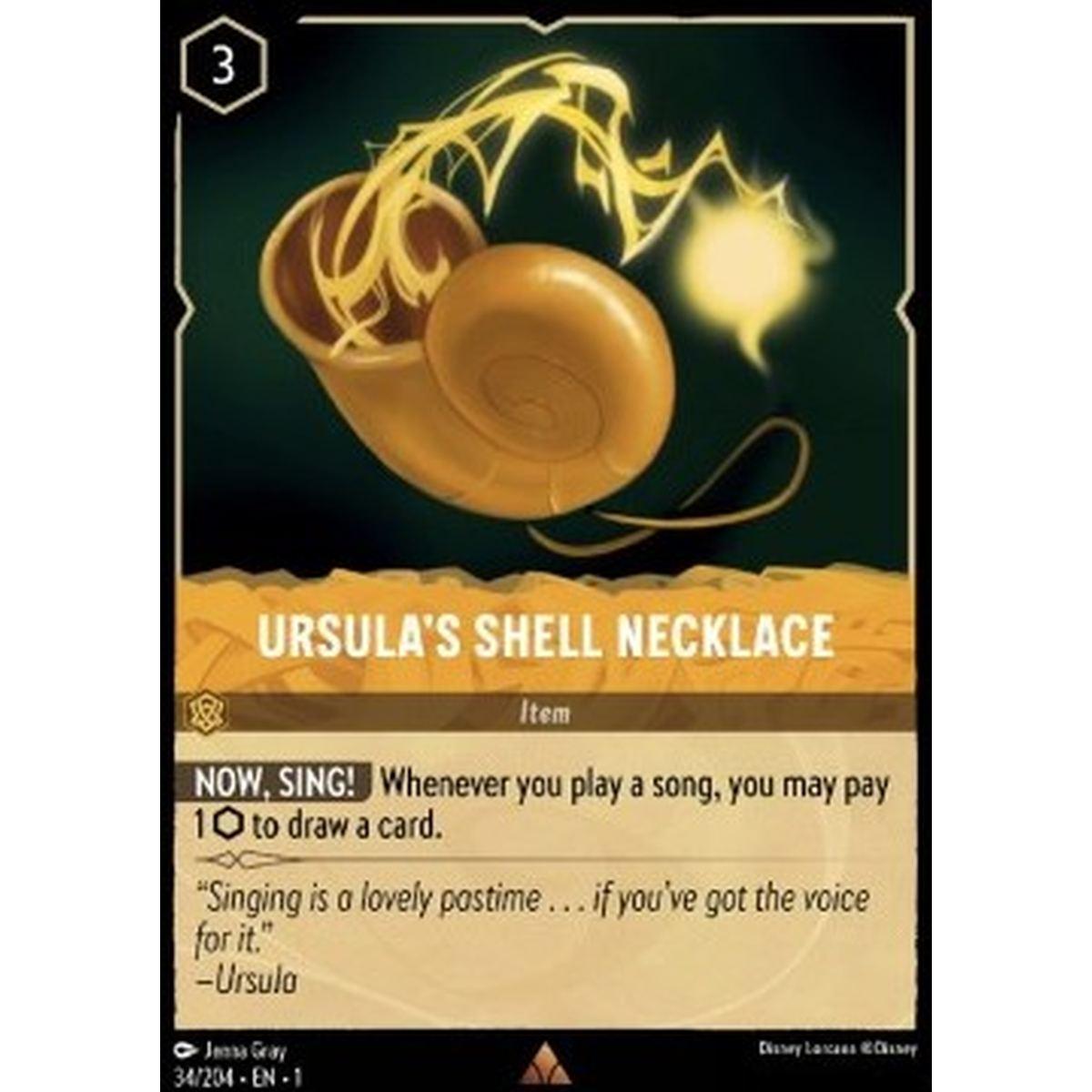 Ursula's Shell Necklace - Ursula's Shell Necklace - [1TFC] [NM]