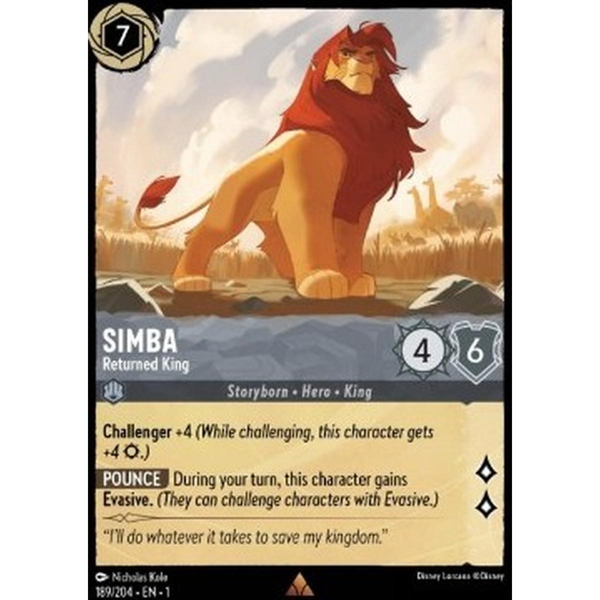 Simba - Returned King (V.1) - Simba - Returned King (V.1) - [1TFC] [NM]