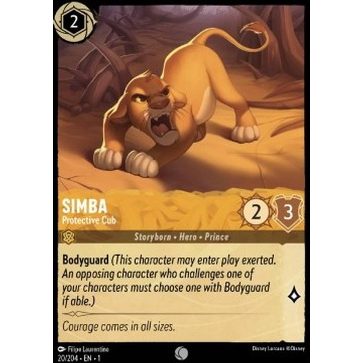Simba - Protective Cub - Simba - Protective Cub - [1TFC] [NM]