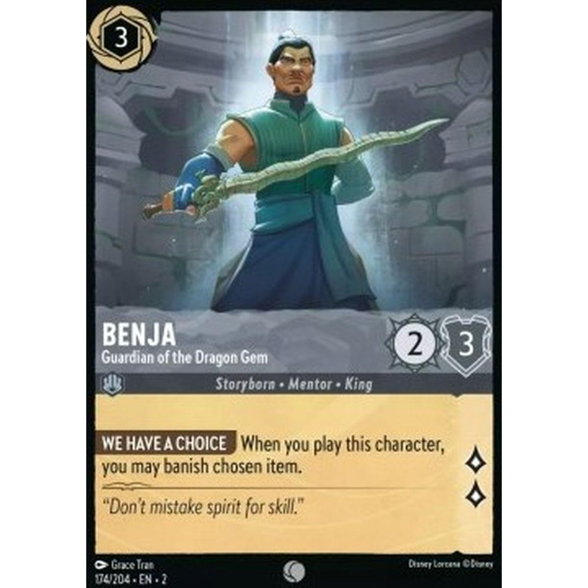 Benja - Guardian of the Dragon Gem - Benja - Guardian of the Dragon Gem - [2ROF] [NM]
