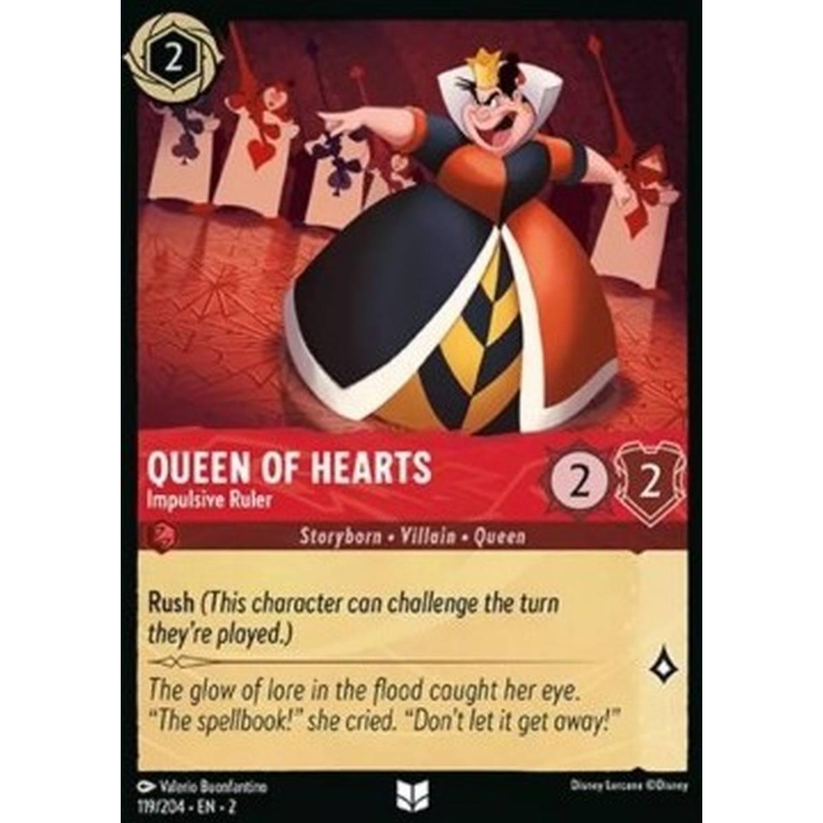 Queen of Hearts - Impulsive Ruler - Queen of Hearts - Impulsive Ruler - [2ROF] [NM]