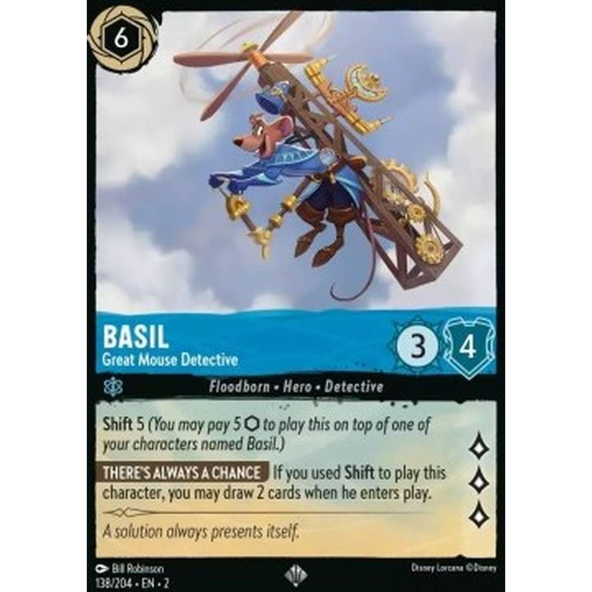 Basil - Great Mouse Detective - Basil - Great Mouse Detective - [2ROF] [NM]