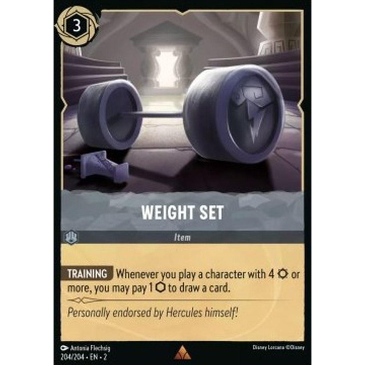 Weight Set - Weight Set - [2ROF] [NM]
