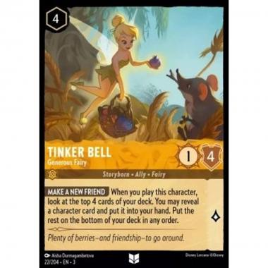 Tinker Bell - Generous Fairy - Tinker Bell - Generous Fairy - [3INK] [NM] [Foil]