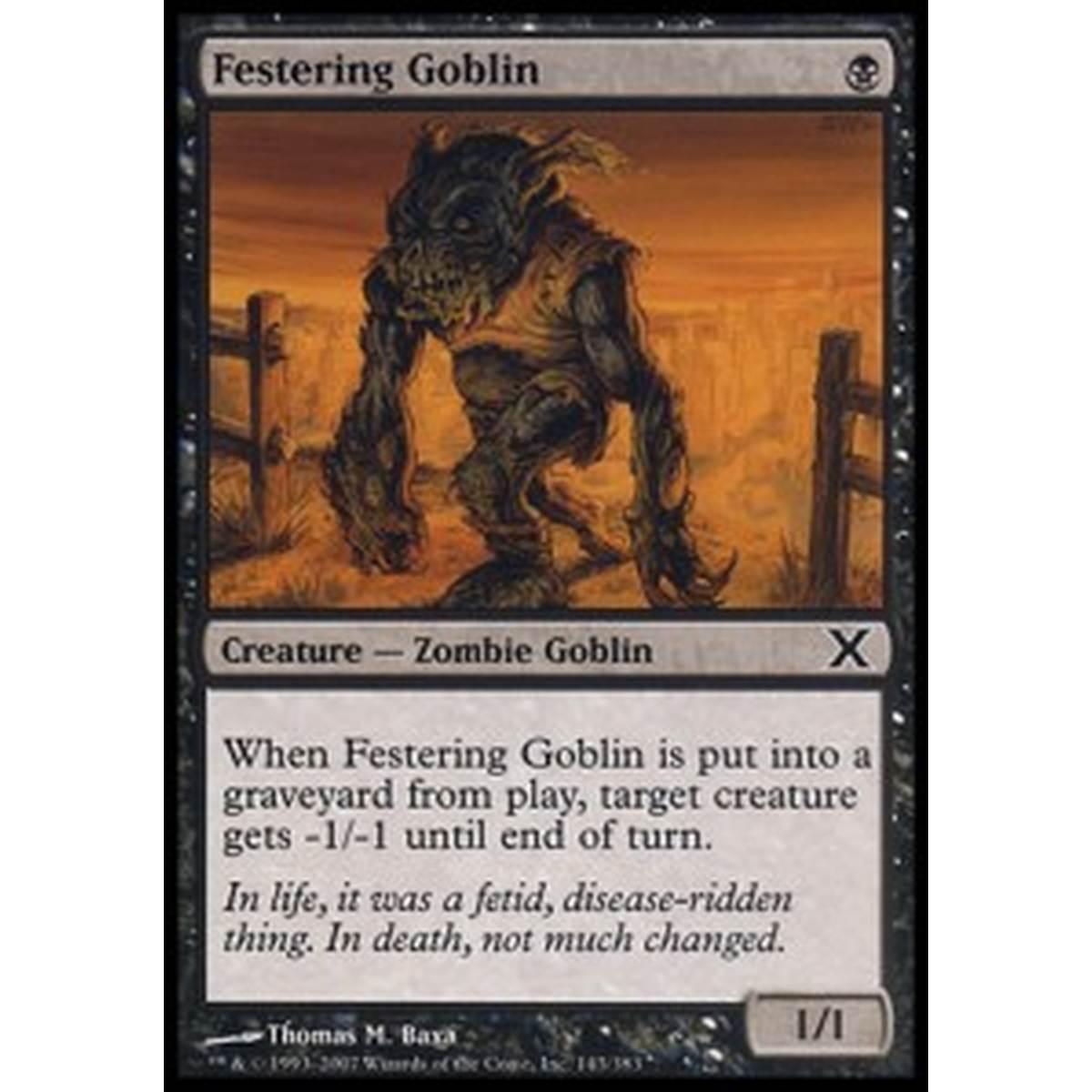 Festering Goblin - Goblin in Putrefazione - [10E] [NM]