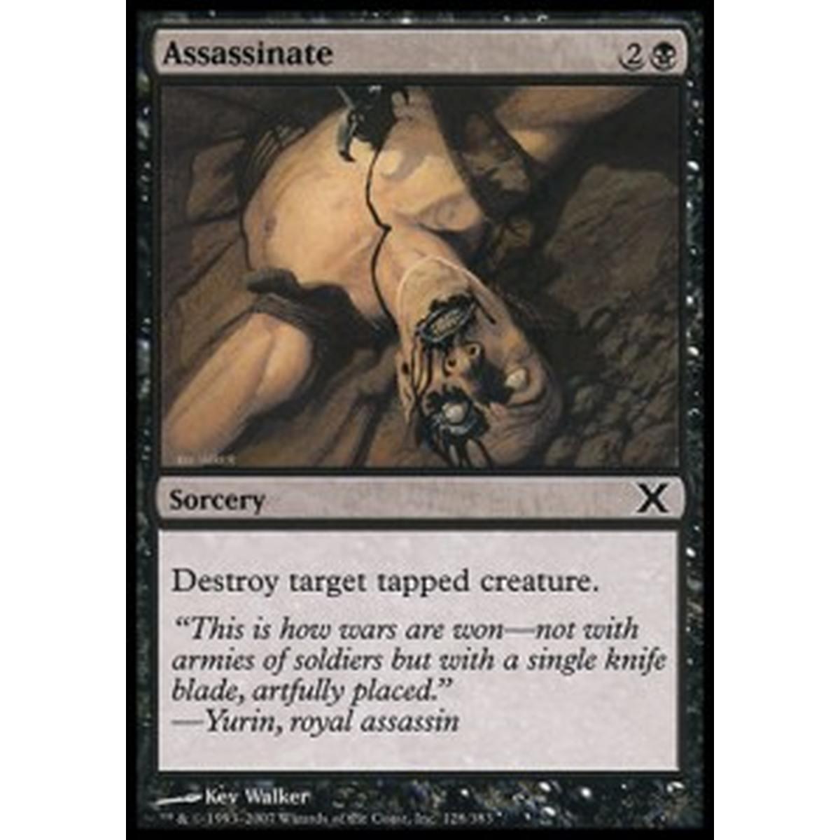 Assassinate - Assassinare - [10E] [NM]