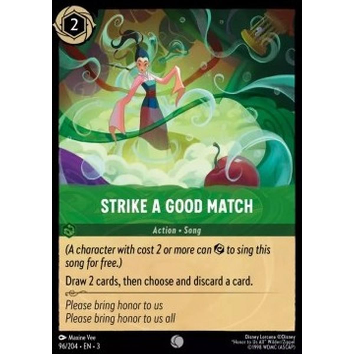 Strike a Good Match - Strike a Good Match - [3INK] [NM] [Foil]