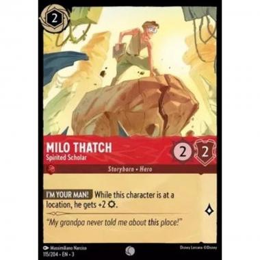 Milo Thatch - Spirited Scholar - Milo Thatch - Spirited Scholar - [3INK] [NM] [Foil]