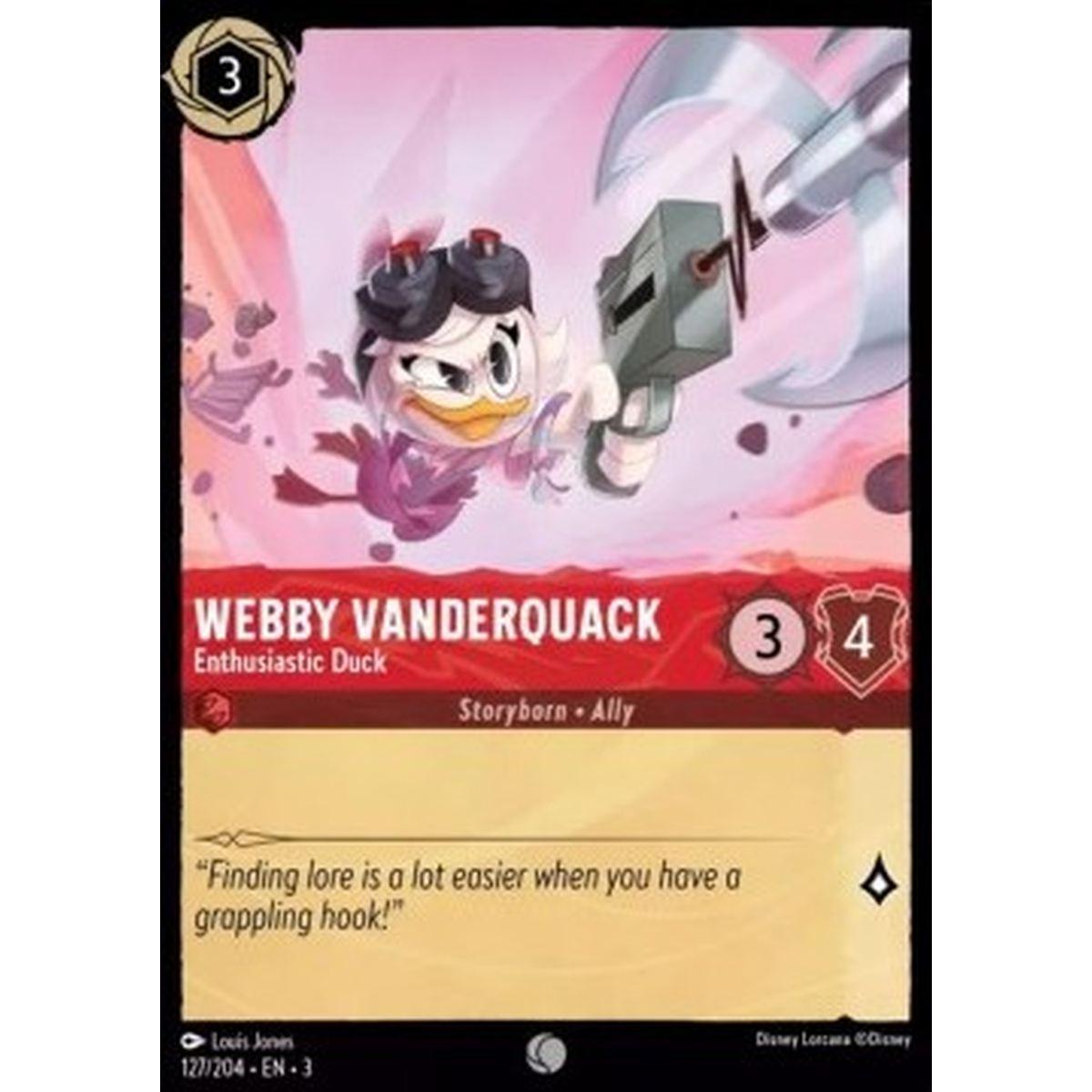 Webby Vanderquack - Enthusiastic Duck - Webby Vanderquack - Enthusiastic Duck - [3INK] [NM] [Foil]