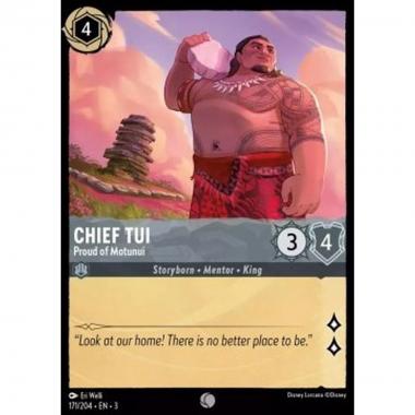 Chief Tui - Proud of Motunui - Chief Tui - Proud of Motunui - [3INK] [NM] [Foil]