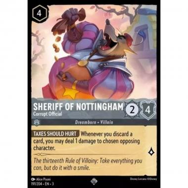 Sheriff of Nottingham - Corrupt Official - Sheriff of Nottingham - Corrupt Official - [3INK] [NM]