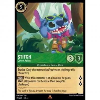 Stitch - Covert Agent (V.1) - Stitch - Covert Agent (V.1) - [3INK] [NM] [Foil]
