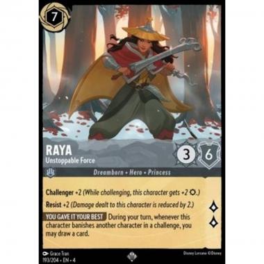 Raya - Unstoppable Force - Raya - Unstoppable Force - [4URS] [NM]