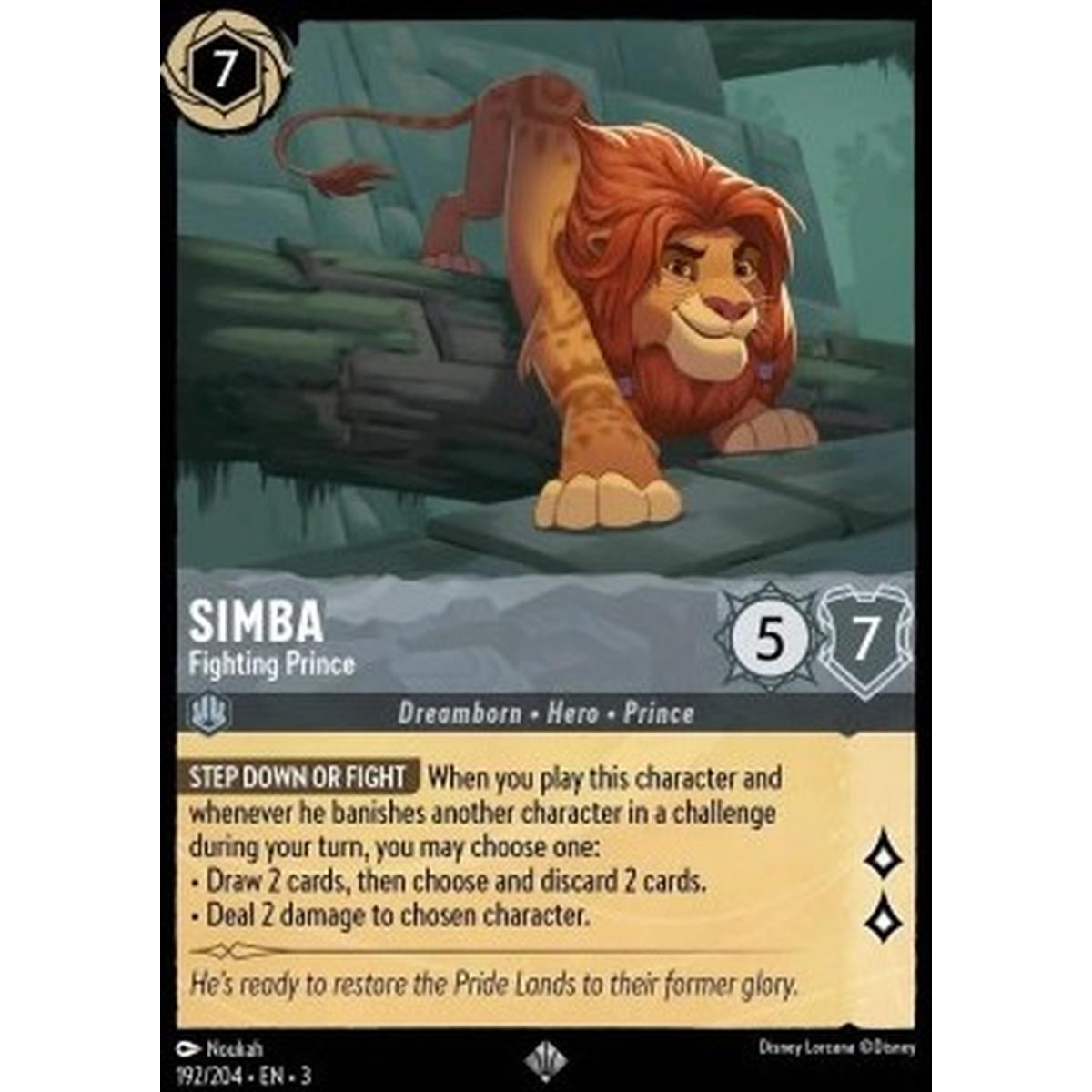 Simba - Fighting Prince - Simba - Fighting Prince - [3INK] [NM] [Foil]